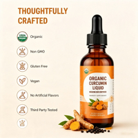 NUTRTECH Shot de Jus Antioxydant au Curcuma Beauté Croissance des Cheveux Immunité Probiotiques Vivants Végétal Sans Gluten Riche en Protéines