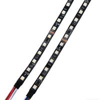 Bande LED numérique RGBW 10 mètres, un rouleau, 24VDC, 1834, WS2811, cuivre, Epistar, contrôle par application, contrôle vocal, découpable