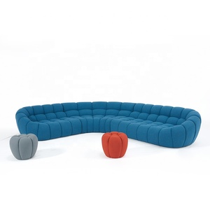 Sofá <span class=keywords><strong>de</strong></span> Tela <span class=keywords><strong>de</strong></span> Lino <span class=keywords><strong>de</strong></span> Estilo Moderno en Forma <span class=keywords><strong>de</strong></span> L, Reproducción <span class=keywords><strong>de</strong></span> Sofá <span class=keywords><strong>de</strong></span> <span class=keywords><strong>Esquina</strong></span> para Sala <span class=keywords><strong>de</strong></span> Estar en Oferta - Product Image 2