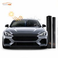 Film de protection de pare-brise en TPU aliphatique NANOTEK 6,5 mil, blocage IR à 99 %, protection UV, anti-éclats, film de verre automobile haute transparence