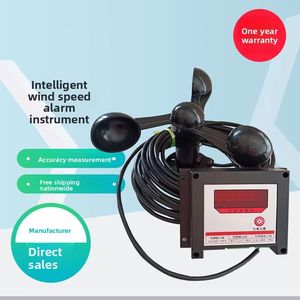 윈드 블레이드가 있는 타워크레인 알루미늄 플라스틱 건설 기계부품 지능형 풍속 경보계 - Product Image 3