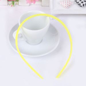 Serre-tête fin en plastique à double rangée de dents antidérapantes, couleur bonbon, accessoires pour cheveux pour femmes et filles, mariage, fête - Product Image 5