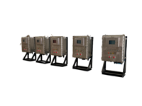 Boîtier de commande d'éclairage antidéflagrant en acier inoxydable brossé SS316L industriel IP66 pour zones dangereuses, chimiques et pétrochimiques