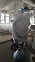 Machine de sablage humide Sanxin avec moteur de nettoyage haute pression pour le nettoyage automatique des surfaces de pièces, l'élimination de la rouille et le sablage de billes d'acier