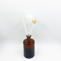 Grand diffuseur de parfum d'intérieur de forme nouvelle, flacon en verre de luxe 500 ml, bouchon en liège, emballé en carton, logo personnalisé, non transparent