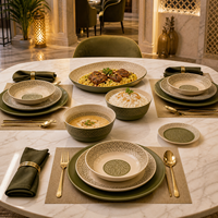 Assiettes de buffet en mélamine, grands plats de service pour hôtel, restaurant, banquet et événements familiaux