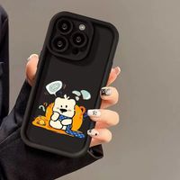 Coques de téléphone portable antichoc mignonnes à motif de dessin animé pour iPhone 17 Air 16 15 Plus Pro Max 14 13 12 11 X XR – Housse de protection arrière anti-chute