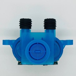 วาล์วโซลินอยด์เครื่องซักผ้า W10240949 วาล์วคู่ 3/8 นิ้ว พอร์ต AC 220 V สำหรับน้ำ - Product Image 1