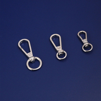 Alliage de Zinc boucle sac chaîne accessoires or argent noir métal fermoirs porte-clés crochet bagages sac matériel téléphone chaîne Clips