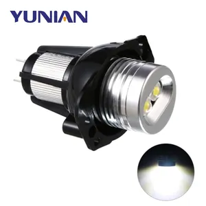 Auto Koplampen Led Fog Lamp Bollen Angel Eyes Halo Ring Marker Light 6000K Wit Xenon High Power Verlichting Onderdelen