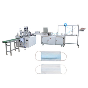 Otomatik tek kullanımlık 3ply yüz cerrahi tıbbi ultrasonik maskesi yapma makinesi - Product Image 1