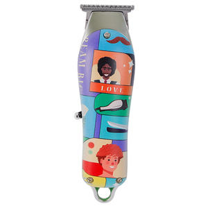 Cortadora de pelo Graffiti, recortadora eléctrica, longitud ajustable, resistente al agua, IPX7, modelo de carga con batería para uso doméstico y de mascotas - Product Image 2