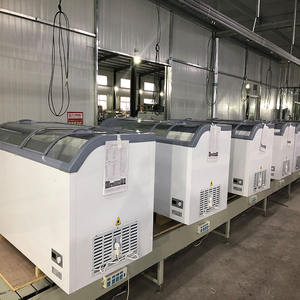 卸売り150L商用ディスプレイクーラートップスライドガラスアイスクリームチェスト冷凍装置 - Product Image 5