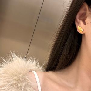 Dylam Dainty Design Hypoallergenic 22K Gold Plated 925 Sterling Silver 5A Zirconia <b>Butterfly</b> Stud Earrings <b>Jewellery</b> Jewelry - Product Image 6
