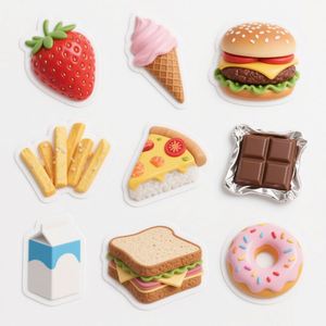 Custom <b>logo</b> Packaging <b>Sticker</b> Sheets Printing Vinyl Waterproof Food Label <b>Sticker</b> - Product Image 2