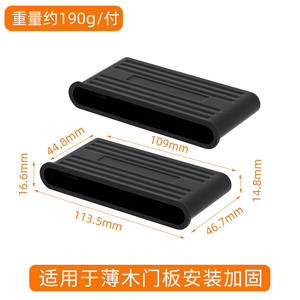 กรอบอลูมิเนียมบานกระจกบานพับพื้นถึงเพดานกันชนหน่วงที่มองไม่เห็นสำหรับไวน์หรือโรงพยาบาลใช้ในตู้ครัว - Product Image 3