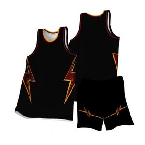 Người Lớn Giá Rẻ Vải Thoáng Khí Bóng Rổ Jersey Tùy Biến Đào Tạo Đồng Phục Đôi Kích Thước Bóng Rổ Cộng Với Kích Thước Bộ - Product Image 3