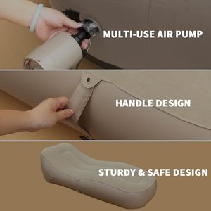 <span class=keywords><strong>Inflatable</strong></span> Lounger <span class=keywords><strong>sofa</strong></span> bmj 180mm xách tay tự thổi phồng bơm bãi biển Ngoài trời Dã Ngoại Đi Bộ Đường Dài Nhà du lịch trong nhà Trung Quốc - Product Image 4