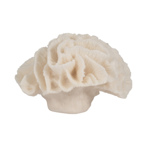 Scultura in resina a forma di petalo di corallo per decorazioni domestiche, ornamento costiero, bagno, ufficio, soggiorno - Product Image 2
