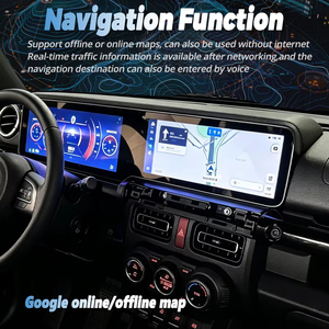 Reproductor Multimedia para Auto Suzuki Jimny JB64 JB74 con Pantalla Dual de 12.3 Pulgadas + 10.25 Pulgadas, GPS, Radio Estéreo, Android Auto, CarPlay, MTK - Product Image 4