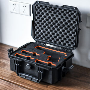 صندوق GLARY المتين المقاوم للصدمات المخصص لحمل خزائن الأسلحة، حقيبة حمل أسلحة بلاستيكية مقاومة للماء مع إسفنج EVA - Product Image 2