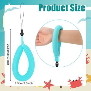 شعار مخصص من المصنع ، معصم عائم مضاد للسقوط تحت الماء ، خفيف الوزن ، عائم ، حزام المعصم ، حزام الهاتف ، كاميرا السباحة - Product Image 6