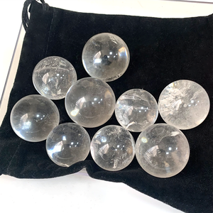 Tinh Thể Thạch Anh Trong Suốt Tự Nhiên Chữa Bệnh Thiền Định Quả Cầu Đá Khoáng Bói Toán Quả Cầu Pha Lê - Product Image 2