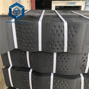 แผ่นตาข่ายพลาสติกแบบรังผึ้งสำหรับป้องกันการลาดชันและระบายน้ำ ราคาประหยัด สำหรับโครงการถนนในจอร์แดน - Product Image 5