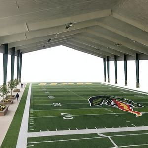 Gymnase multisports professionnel anti-sismique en acier galvanisé PEB avec une durée de vie de 50 ans pour les clubs - Product Image 1