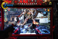 KAIMI Simulateur de tir d'arcade à monnayeur, très populaire, avec écran LCD 55 pouces, jeu de tir au pistolet d'extermination d'aliens