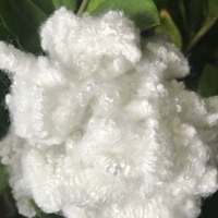 Matériau de remplissage d'oreillers souples de bonne qualité Fibre discontinue de polyester HCS à haute élasticité