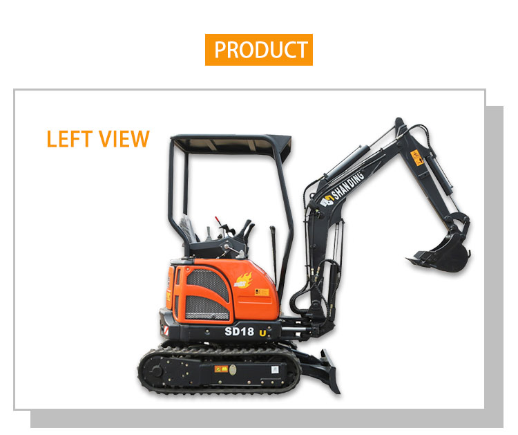 Shanding mini digger mini excavator china chinese mini excavator excavadoras