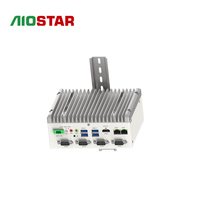 Papan perumahan putih komputer industri Core I7/i5/i3/Pentium/Celeron CPU 32G DDR4 2666/2933/3200MHz baru tertanam tanpa kipas