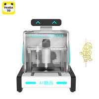 Impresora 3D de Alimentos con Tecnología Panda, Personalizable, Inteligente, Eléctrica, Automática, Controlada por Android, Fácil de Usar, para Pintar con Azúcar y Pasta