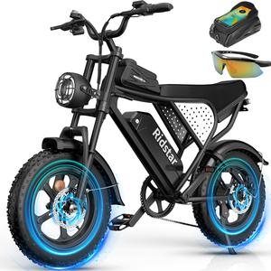 Bicicleta Eléctrica Ridstar de 16 Pulgadas, 48V 20Ah, Bicicleta de Montaña, Bicicleta Eléctrica con Control de Aceleración para Jóvenes/Niños, Bicicleta Eléctrica Todoterreno Q20 para Adolescentes - Product Image 1