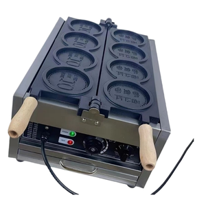 Máquina para Hacer Waffles Automática, Eléctrica e Industrial de Yunqingtech, Cuerpo de Acero Inoxidable, para Estados Unidos, Tailandia y la República - Product Image 1