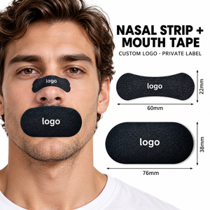 Bandelettes nasales personnalisées, service OEM pour le soulagement du ronflement, meilleur sommeil, amélioration du flux d'air nocturne, qualité professionnelle, achat en gros - Product Image 1