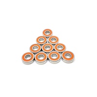 Roulement à billes à gorge profonde ABEC en céramique hybride ABEC-7 608 608RS 608-2RS