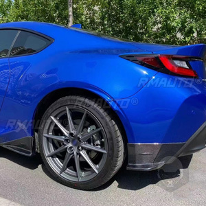 2PCS Carbon Fiber Rear Bumper Side Skirts <b>Splitter</b> Decoration Cover Trim Panel Fit for Toyota GT86 Subaru BRZ 2022-2023 - Product Image 6