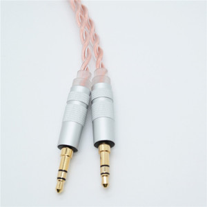 Cable de audio macho a macho de 3,5 mm a 3,5 mm, tejido de cobre de un solo cristal para auriculares de audio para automóvil - Product Image 1