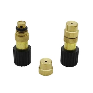 6 MM Adjustable Brass Misting Nozzles Humidification Cooling Landscaping Sprayer Garden Irrigation System Atomization Nozzle - Product Image 3