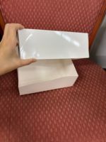 Boîtes alimentaires jetables imprimées en papier kraft, boîtes à gâteaux, boîtes à snacks, emballages pour gâteaux, boîtes à cupcakes, emballages pliables