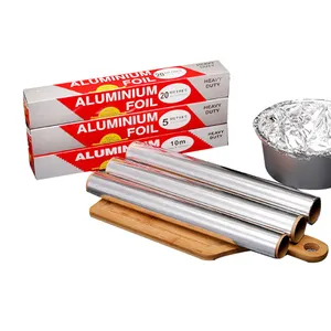 kundenspezifisch lebensmittel-klasse haushalt gastronomie 8011 aluminiumfolie rollen für lebensmittel verpackung aluminiumfolie rollen