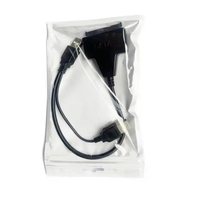 Cable USB 3,0 SATA, cable de alimentación USB 2,0 SATA Dual para disco duro SSD/HDD de 2,5 pulgadas, plástico PVC para transferencia de datos para ordenadores