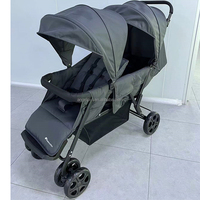 EN1888 Poussette double personnalisée pour enfants Poussette forte pour enfants Poussette bébé pour jumeaux