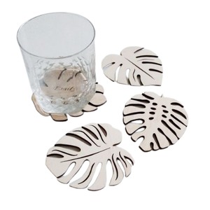 Estilo clásico nogal logotipo personalizado tamaño taza Natural posavasos de madera ecológicos para bebidas café té accesorio de cocina - Product Image 5