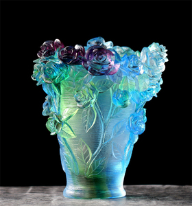 Jarrón de cristal de <span class=keywords><strong>Murano</strong></span> antiguo blanco, diseño personalizado, decoraciones para el hogar - Product Image 4