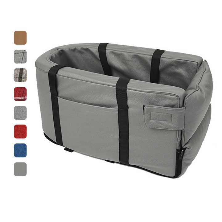 Luxury safety portable waterproof center console pet dog car booster