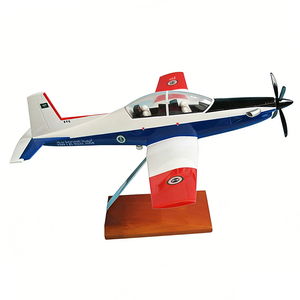 Aereo da addestramento in resina Tongde PC-9, modello di caccia 1/34 da 30 cm con simulazione, dimensioni e logo personalizzabili, oggetto da collezione artistico - Product Image 3