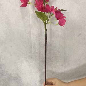 Flores Artificiales de Buganvilla, Ramo de Seda de Alta Simulación, Decoración para Bodas y Hogar SJM-001 - Product Image 4